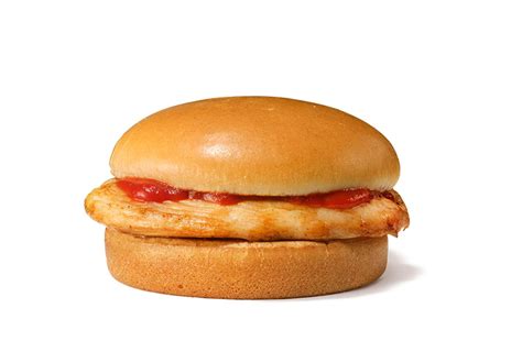 Jr chicken - 0. $9.49. Two charbroiled all-beef patties, two strips of bacon, two slices of melted American cheese, crispy onion rings and tangy BBQ Sauce on a seeded bun. MORE. The Big Carl®. 0. $8.69. Two charbroiled all- beef patties, our Classic Sauce, two slices of American cheese, and lettuce all on a seeded bun.